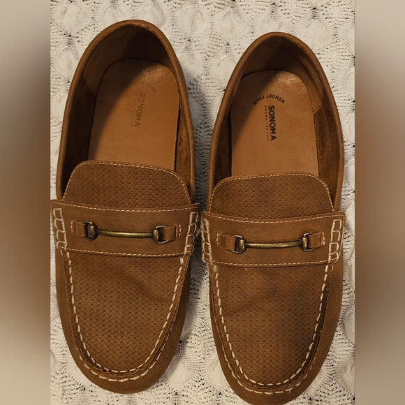 Sonoma Boy's Brown Loafers - Picture 1 of 6